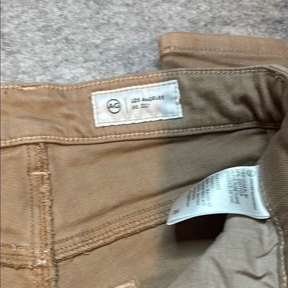 AG Kinsley High Rise Pop Crop Jeans – Size 26 | Light Brown 👖 - Picture 5 of 14
